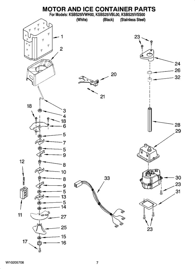 Diagram for KSBS25IVBL00