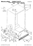 Diagram for 01 - Cabinet Parts