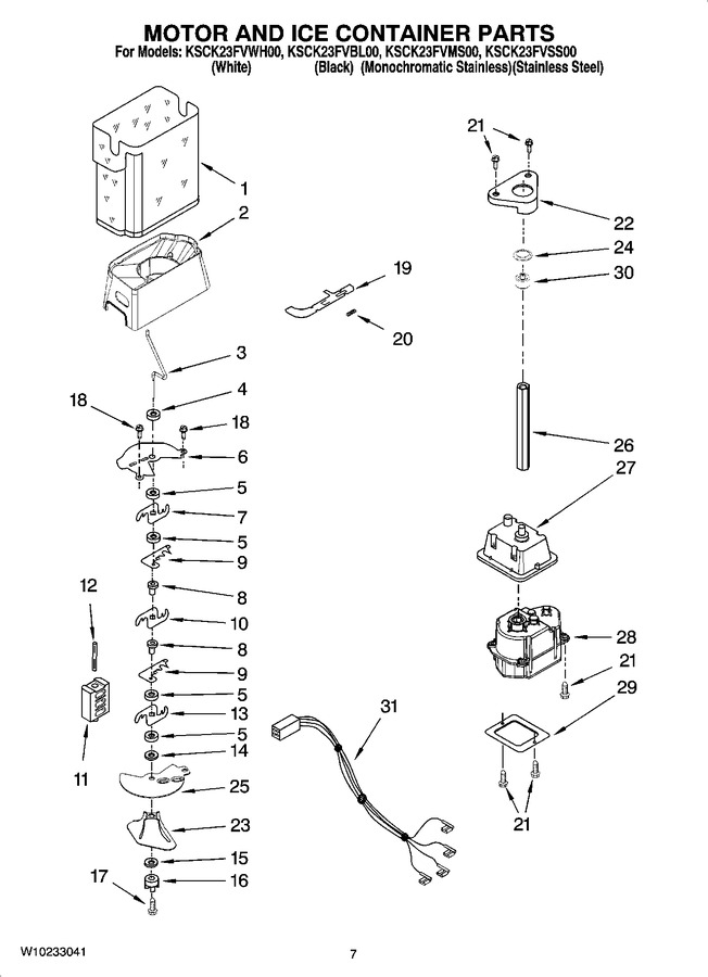 Diagram for KSCK23FVSS00