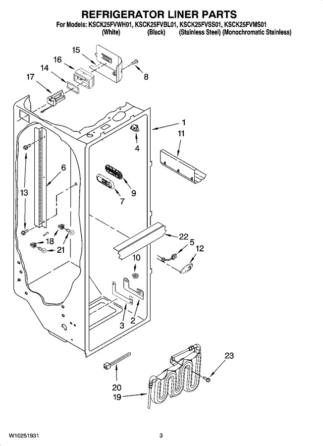 Diagram for KSCK25FVMS01