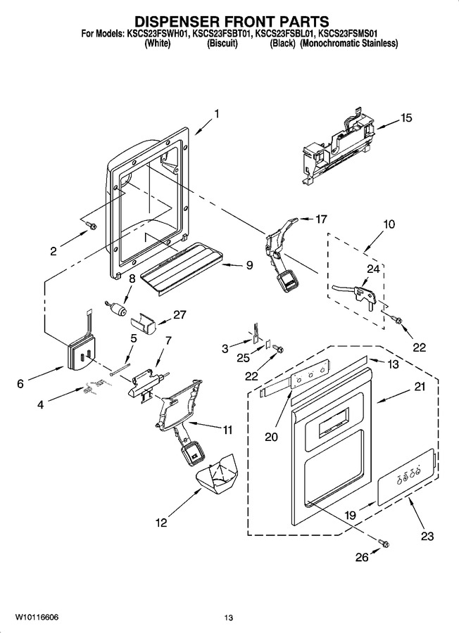 Diagram for KSCS23FSWH01