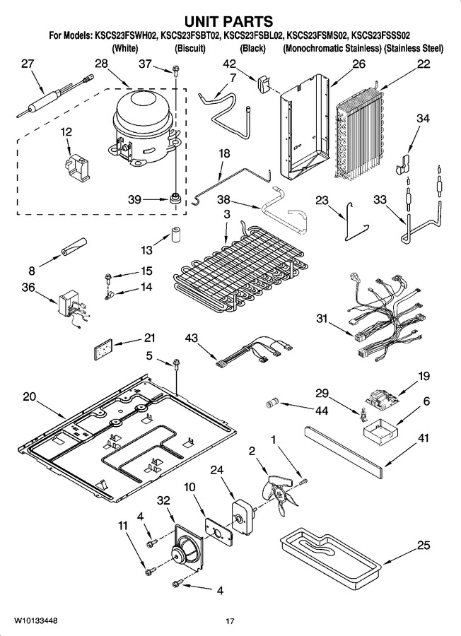 Diagram for KSCS23FSWH02