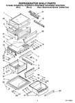 Diagram for 03 - Refrigerator Shelf Parts