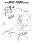 Diagram for 08 - Dispenser Front Parts