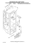 Diagram for 02 - Refrigerator Liner Parts