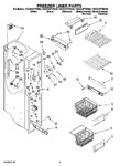 Diagram for 04 - Freezer Liner Parts