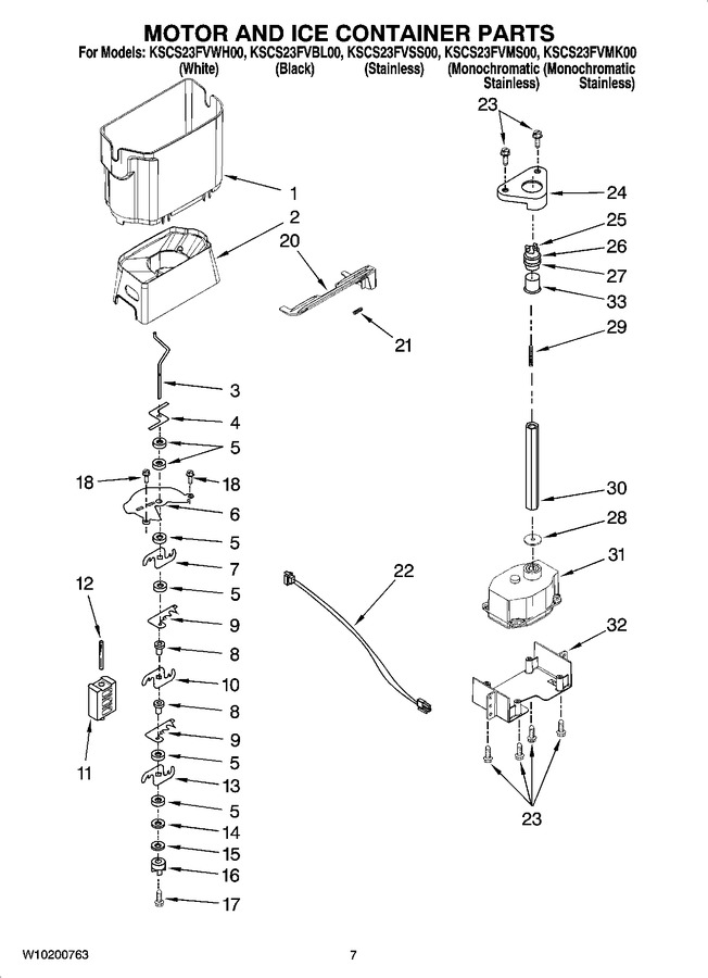 Diagram for KSCS23FVBL00