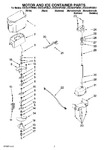 Diagram for 05 - Motor And Ice Container Parts