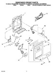 Diagram for 08 - Dispenser Front Parts