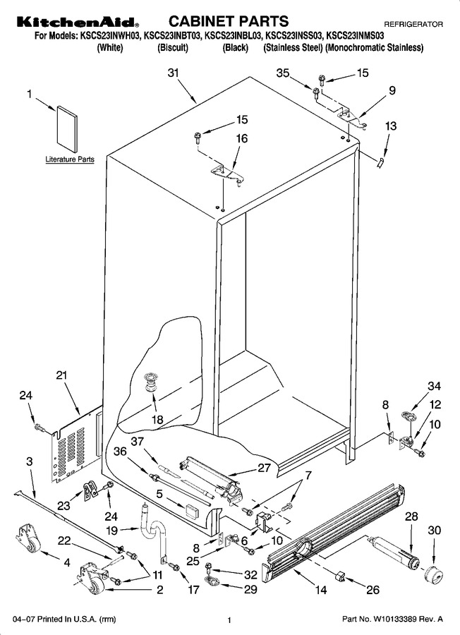 Diagram for KSCS23INWH03