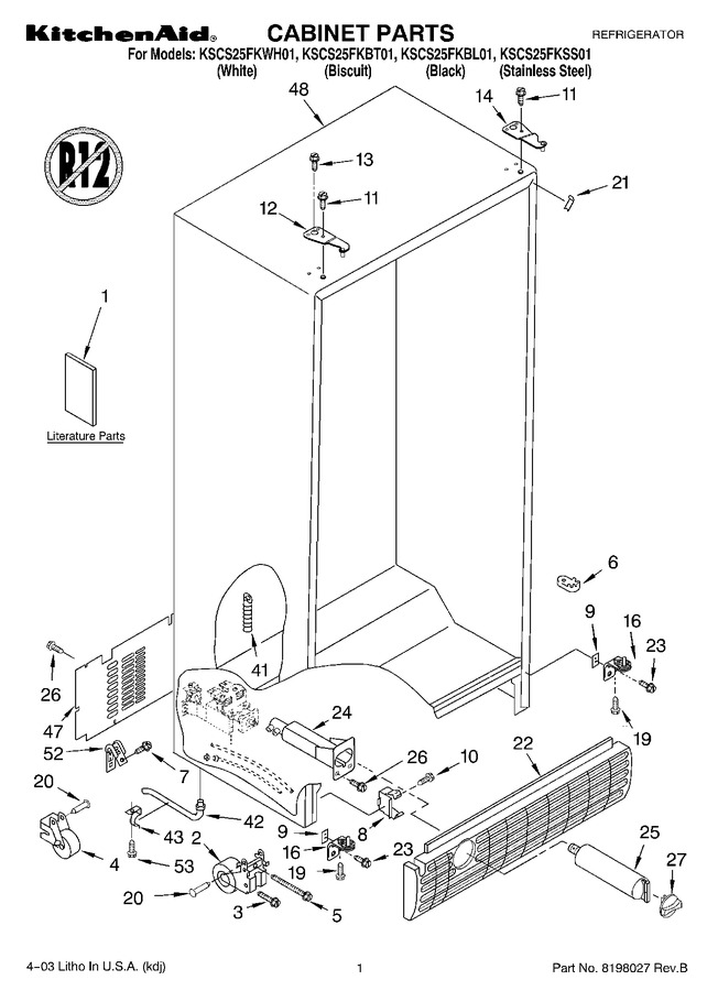 Diagram for KSCS25FKBL01