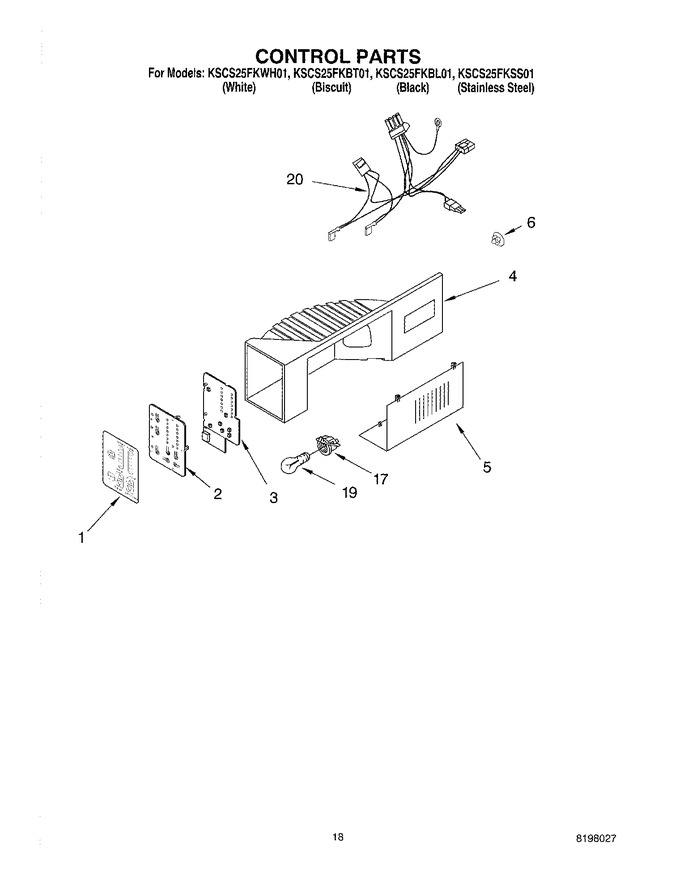 Diagram for KSCS25FKWH01