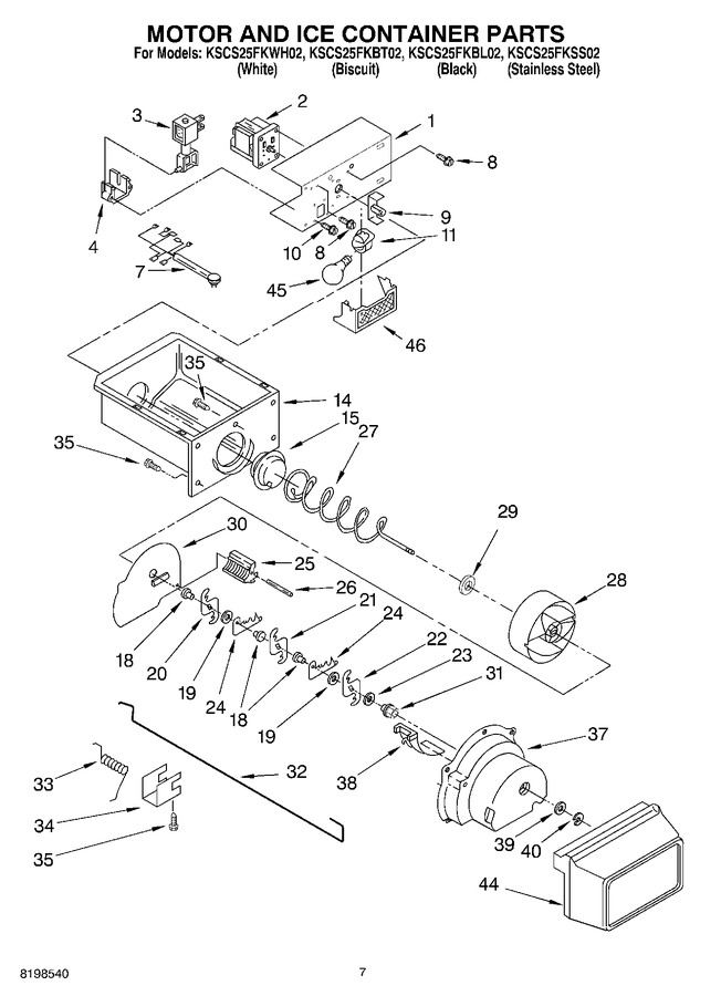 Diagram for KSCS25FKSS02