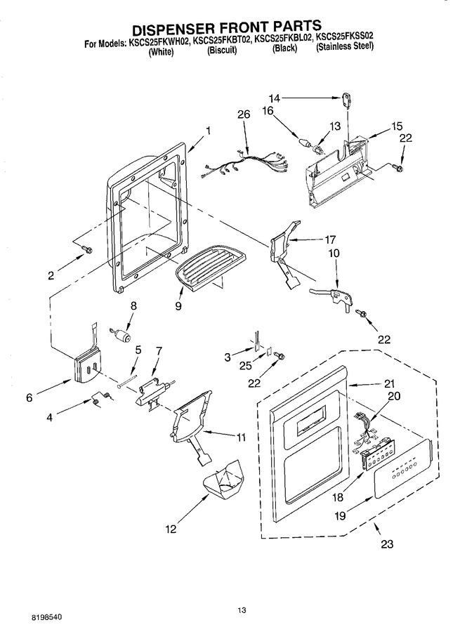 Diagram for KSCS25FKBT02