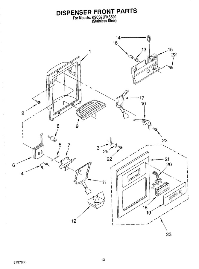 Diagram for KSCS25FKSS00