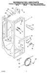 Diagram for 02 - Refrigerator Liner Parts