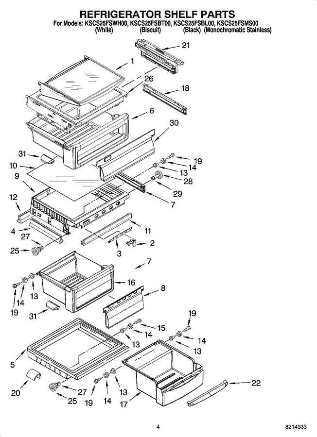 Diagram for KSCS25FSMS00