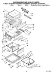 Diagram for 03 - Refrigerator Shelf Parts