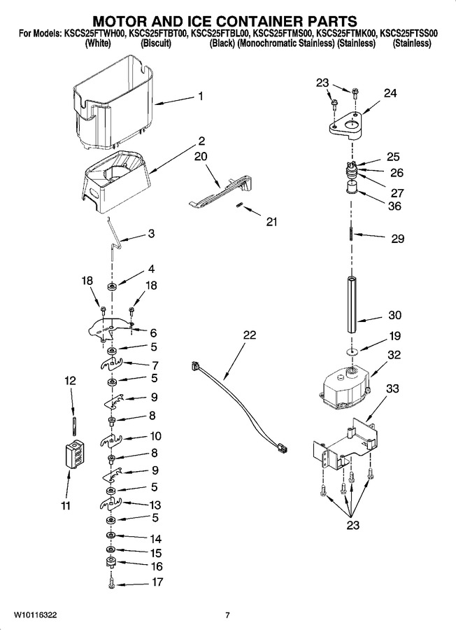 Diagram for KSCS25FTMS00