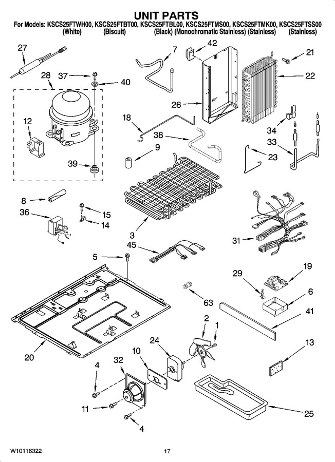 Diagram for KSCS25FTWH00