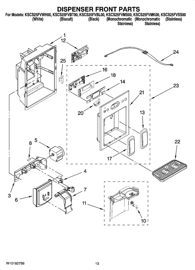 Diagram for KSCS25FVBL00