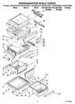 Diagram for 03 - Refrigerator Shelf Parts