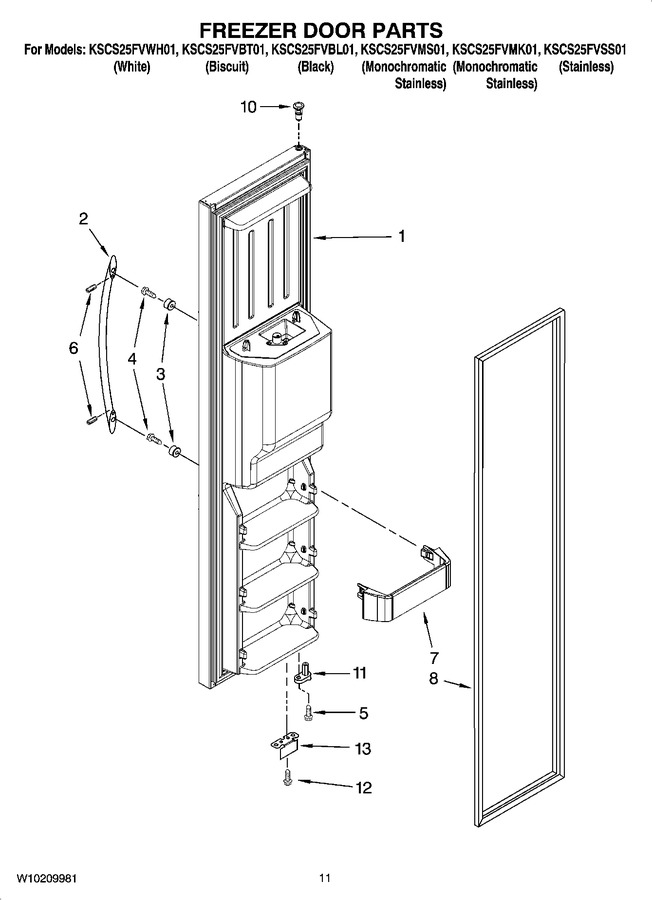 Diagram for KSCS25FVWH01