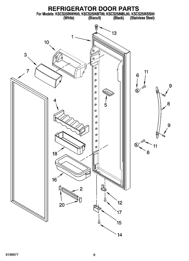 Diagram for KSCS25INWH00