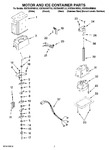 Diagram for 05 - Motor And Ice Container Parts