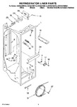 Diagram for 02 - Refrigerator Liner Parts