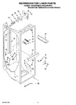 Diagram for 02 - Refrigerator Liner Parts