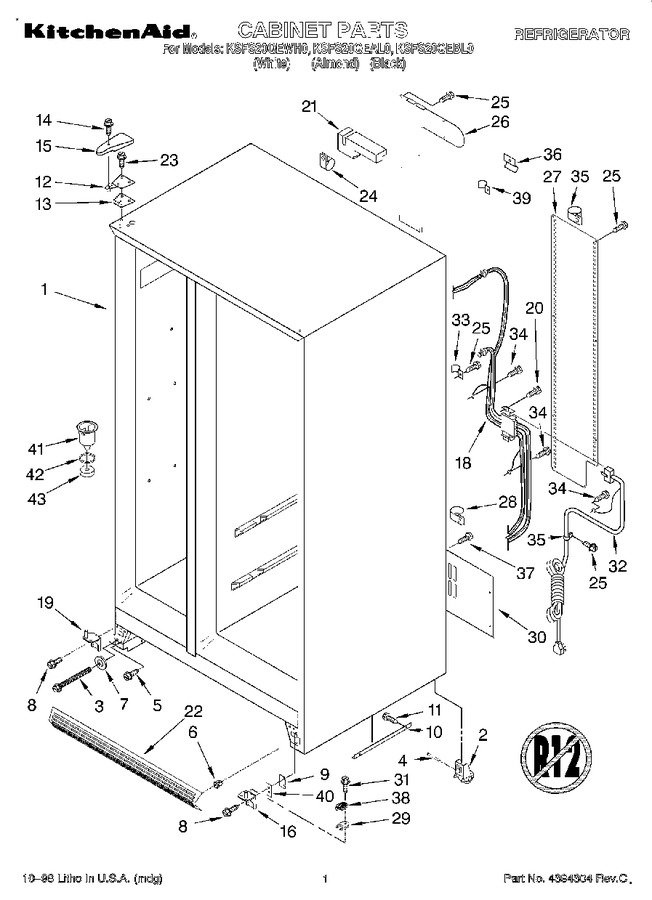 Diagram for KSFS20QEWH0