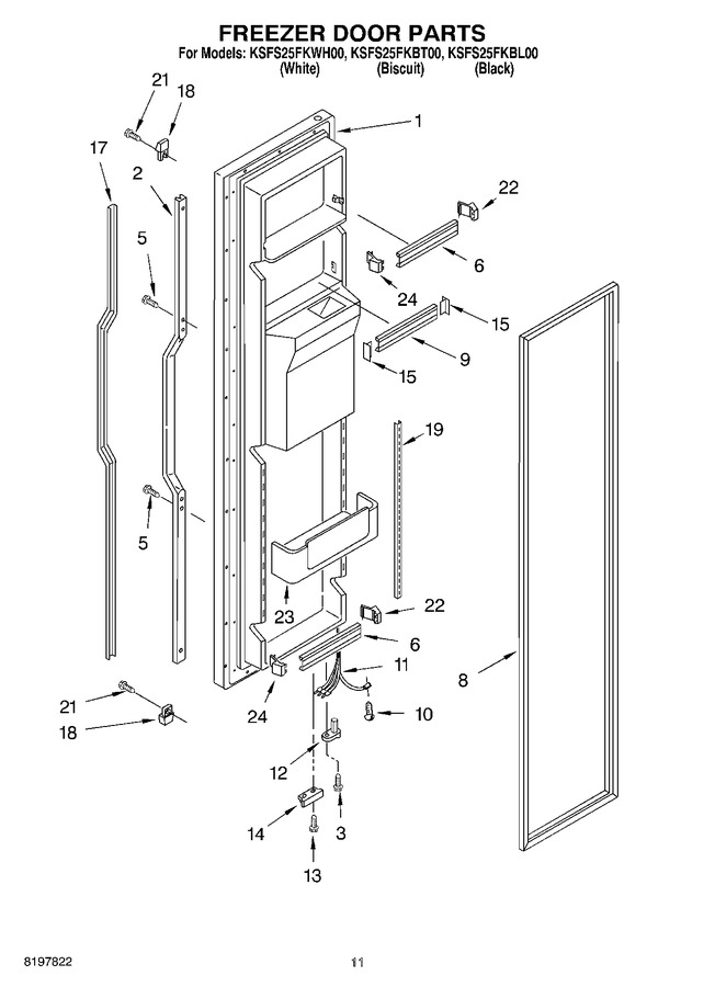 Diagram for KSFS25FKBL00