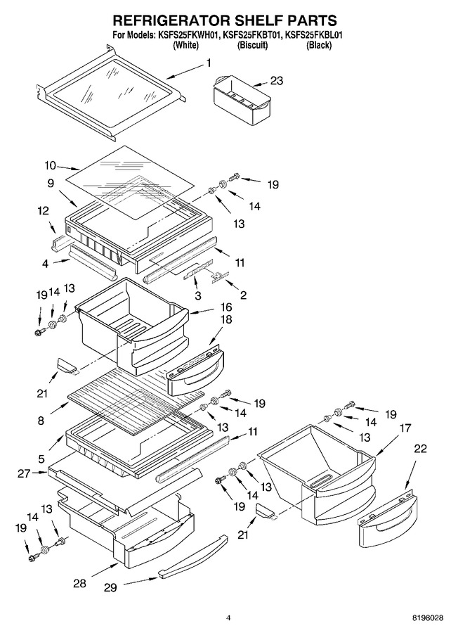 Diagram for KSFS25FKBL01