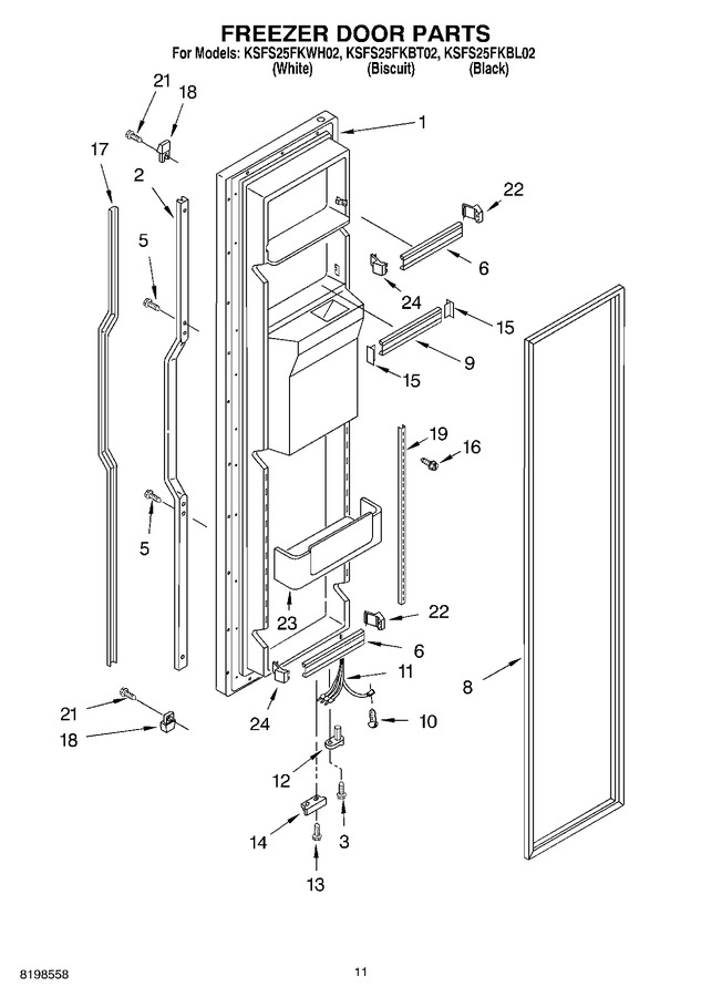 Diagram for KSFS25FKBL02