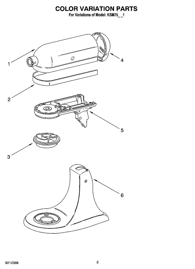 Diagram for KSM75WH1