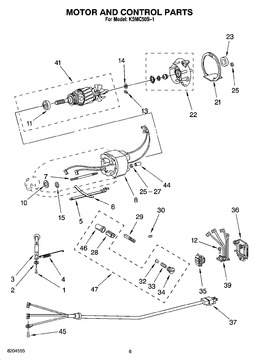 Whirlpool K45SSWH-0 Parts