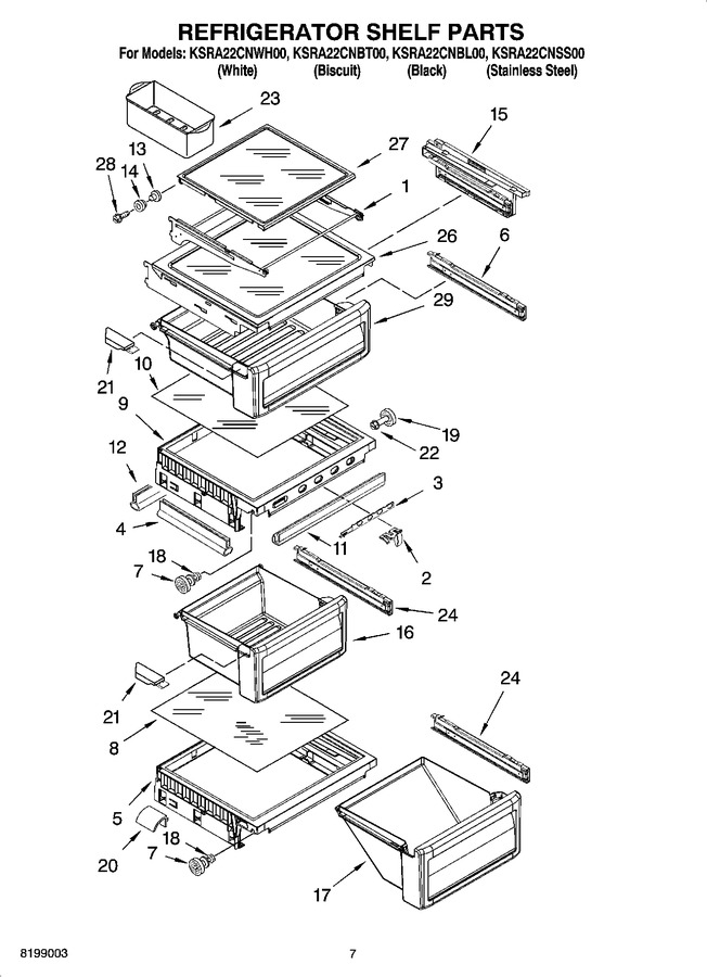 Diagram for KSRA22CNBT00