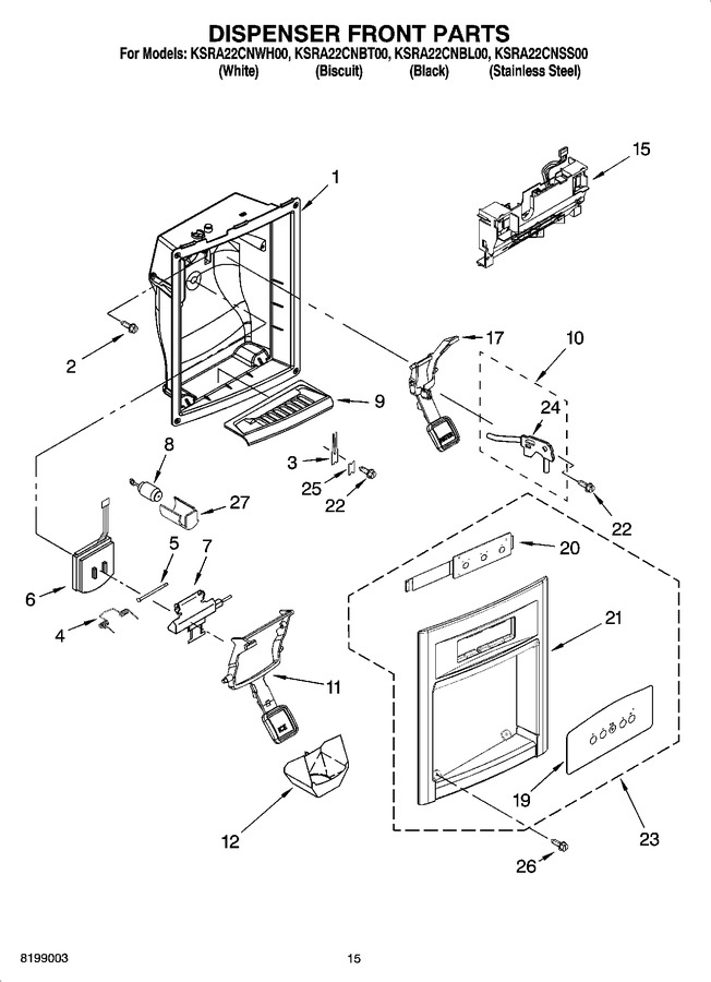 Diagram for KSRA22CNWH00