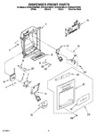 Diagram for 09 - Dispenser Front Parts