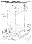 Diagram for 01 - Cabinet Parts