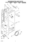 Diagram for 02 - Refrigerator Liner Parts