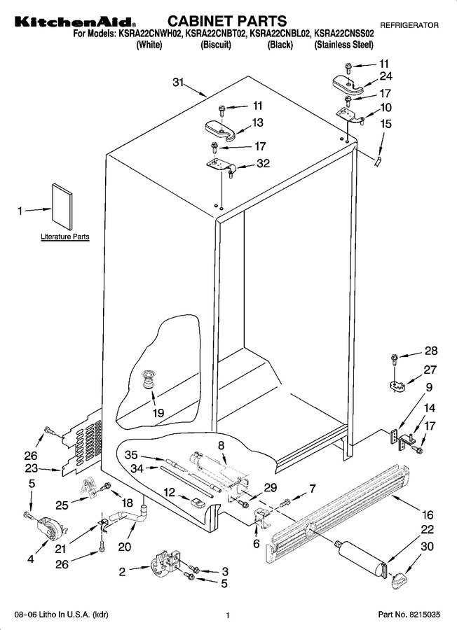 Diagram for KSRA22CNBL02