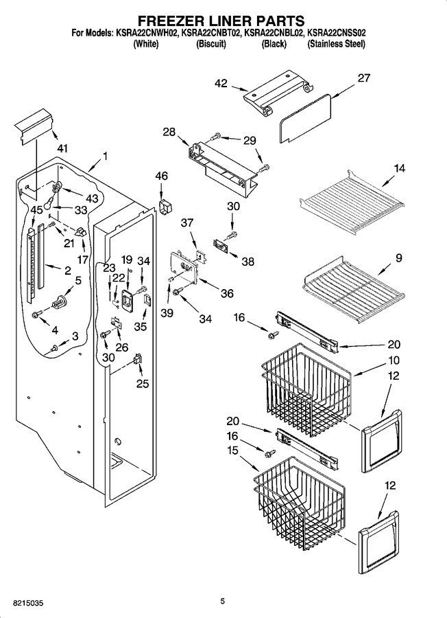 Diagram for KSRA22CNWH02