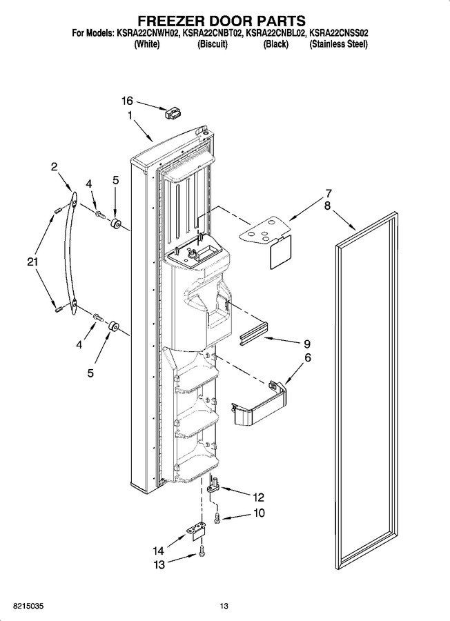 Diagram for KSRA22CNWH02