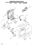 Diagram for 09 - Dispenser Front Parts