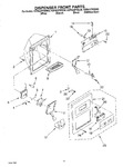 Diagram for 09 - Dispenser Front Parts