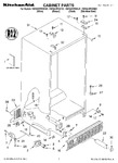 Diagram for 01 - Cabinet Parts