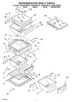 Diagram for 05 - Refrigerator Shelf Parts