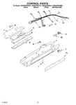 Diagram for 12 - Control Parts, Parts Not Illustrated